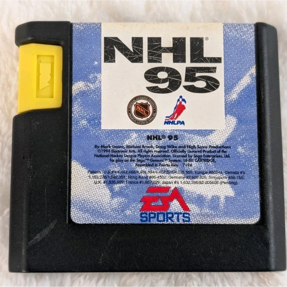 Sega Genesis Game Lot Road Rash II NHL 95 97 NFL World Series‎ Baseball 6